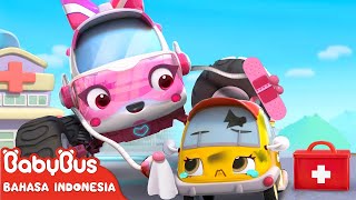 Lagu Ambulans Pemberani 🚑| Truk Monster | Kartun Mobil | Lagu Anak-anak | BabyBus Bahasa Indonesia