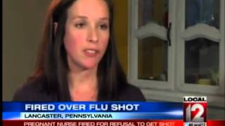 Pregnant Nurse Fired for Refusing Flu Shot