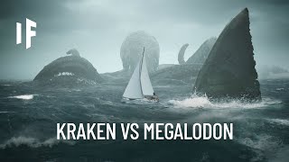 What If a Megalodon Shark Fought the Kraken?