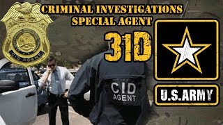 31D Criminal Investigations Special Agent (CID)