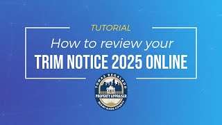 How to Check Your 2025 TRIM Notice Online – Step-by-Step Tutorial