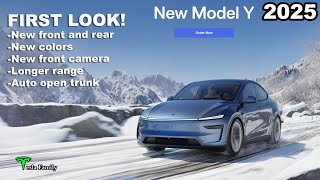 2025 Model Y Juniper | FIRST LOOK | New Features