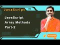 JavaScript Array Methods Part2 - JavaScript Tutorial 99 🚀