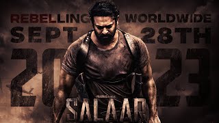 SALAAR Release Announcement Glimpse | Prabhas | PrashanthNeel | #Salaar Teaser #TheEraOfSalaarBegins