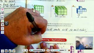 5th Grade GO Math: Lesson 11.5 Unit Cubes and Solid Figures pages 483-486