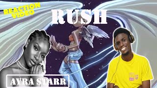 Here is WHY Ayra has a lot of FANS | Rush - Ayra Starr (Official Lyric Video) REACTION #reaction