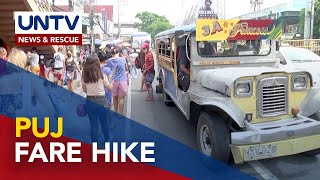 Public Utility Jeepney fares are due for increase - LTFRB