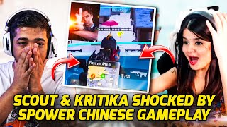 SouLSpower Chinese Gameplay😵‍💫, Scout & Krutika Shocking Reaction 🔥✅ #scout #soul #spower