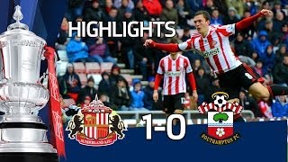 Sunderland vs Southampton 1-0, stunning Gardner strike - FA Cup 5th Round goals & highlights