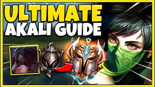 RANK 1 AKALI ULTIMATE AKALI GUIDE | HOW TO PLAY, ALL MATCHUPS, COMBOS - League of Legends