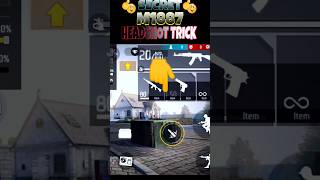 Secret M1887 Headshot Trick \u0026 Setting 100% Working 😱 | Free Fire