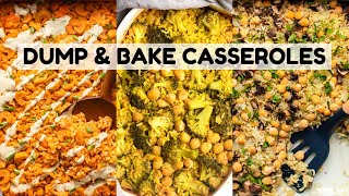 Easy & Tasty Vegan Casseroles (Dump & Bake)