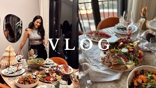 VLOG. Birlikte yılbaşı sofrası ve yemek hazırlığı.