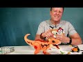 zuru robo alive dino escape t rex hunt and capture the t rex adventurefun toy review