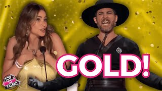 SOFIA's GOLDEN BUZZER Legion Blows Up  Big On Stage!!! 🔥