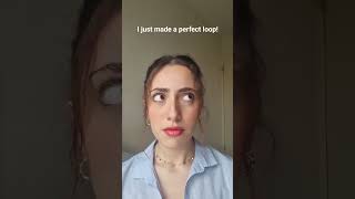 i made a perfect loop! did you noticed ? #funny #loop #perfectloop #comedy