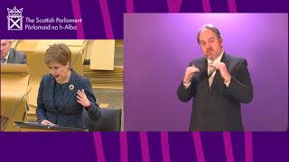 First Minister's Questions BSL - 3 February 2021