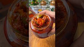 Instant Mango Pickle | Homemade Aam Ka Achar #viral #trending #ytshorts #cooking #shorts