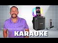 EYTSE Portable Karaoke Machine with 2 Wireless Microphones