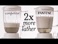 The Sulfate-Free Lather Test with Pantene Nutrient Blends