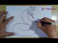 How to Draw Rattlesnake Stylized