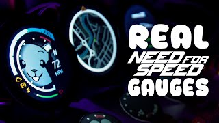 Real Need for Speed Car Gauges