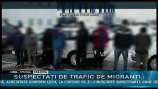 SUSPECTAŢI DE TRAFIC DE MIGRANŢI