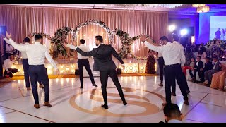 Groomsmen AMAZING SANGEET DANCE! | Wedding | Easy Groomsmen Dance | Indian Wedding | Bollywood