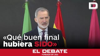 La broma del Rey tras la actuación de Estopa: «Qué buen final hubiera sido... Lo siento»