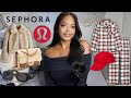 COLLECTIVE HAUL | SEPHORA, CHANEL, PRADA, ALO, LULULEMON, H&M FT. ANA LUISA