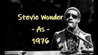 Stevie Wonder - As (Lyrics)