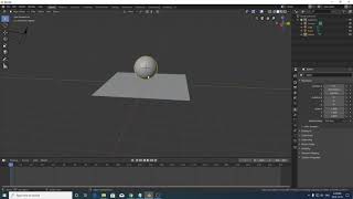 Blender 2.8 Bouncing Ball