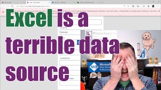 QTT - Power Apps Excel is a terrible data source