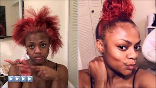 Natural Hair Top Knot Bun George S Blog