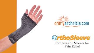 How to Wear the Orthosleeve WS6 Wrist Compression Sleeve - Oh My Arthritis