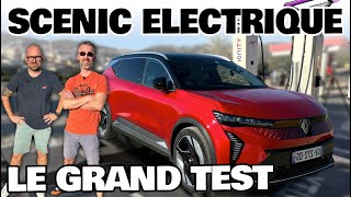 Renault Scenic électrique grande autonomie : le grand test (essai + recharge complète !)