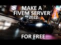 How to make a Fivem server for free! (Updated 2022 Tutorial) Windows PC