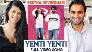 YENTI YENTI (Full Video Song REACTION!!) | Geetha Govindam | Vijay Devarakonda, Rashmika Mandanna