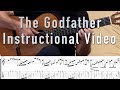 The Godfather Guitar Tutorial/Lesson/Instructions with Tabs FREE