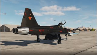 DCS World F-5E開車示範 (飛虎內華達訓練場)