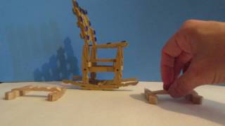 Clothespin Chair project PT 1