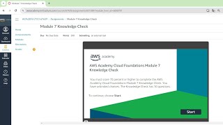 Module 7 Knowledge Check || AWS Storage || AWS Academy | AWS cloud foundations| Amazon AWS