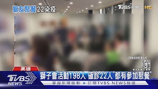 高雄增97例!獅子會連2天聚餐敬酒 22人確診｜TVBS新聞