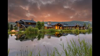 Luxury Home Tour with Stunning Ponds & Stream in Park City, Utah