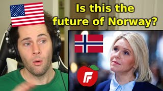 American Reacts to Norwegian Politics Explained