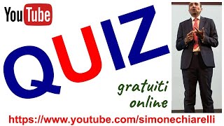 QUIZ IN DIRETTA (commentati) con Simone Chiarelli - partecipa gratuitamente online (9/3/2024)