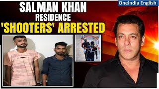 Salman Khan Residence Shooting: Two Suspects Arrested, Updates Mumbai Crime Branch | Oneindia News