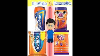 Horlicks Vs Bournvita कौन अच्छा हैं ⁉️@MRINDIANHACKER @_Principal_XYZ_FACT #shorts