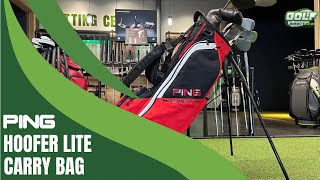 2024 PING Hoofer Lite 4-Way Golf Carry Bag Overview