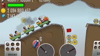 😨 Hill Climb Racing - Kiddie Express on Cave | Gameplay 🎮